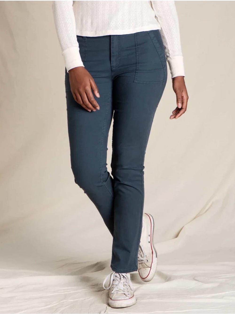 Toad&Co Earthworks Stretch Pants Midnight Navy Women’s Size 4